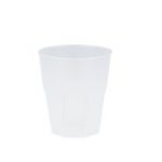Ποτήρι πλαστικό PP μίας ή πολλών χρήσεων 33cl/40cl διαφανές