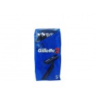 GILLETTE II 5τεμ blue (σακουλάκι)