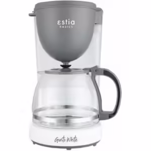 ESTIA 06-11642 750 W 1.25 L Λευκή Καφετιέρα Φίλτρου