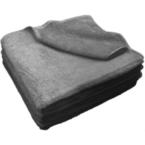 Πετσέτα πισίνας (VAT Dyed) 80x150cm, 500gr/m², Πενιέ, Ανθρακί, Fragente