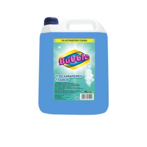 Υγρό Καθαρισμού Τζαμιών 4L  BUBBLE