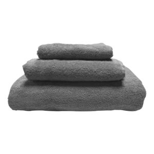 Πετσέτα SPA 80x200cm, 500gr/m2, 100% βαμβ. Πενιέ 20/2, ανθρακί, Artisti Italiani