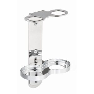 DISPENSER INOX (304 STEEL) DOUBLE BOTTLE