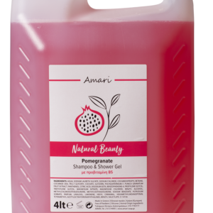 Σαμπουάν ΚΑΙ Αφρόλουτρο Ρόδι μπιτόνι 4lt Refill Ελληνικό Προϊόν