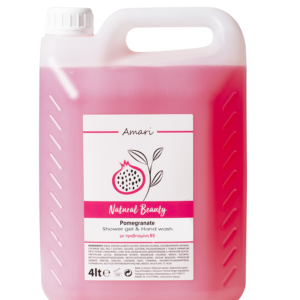 Αφρόλουτρο και Κρεμοσάπουνο Ρόδι μπιτόνι 4lt Refill Ελληνικό Προϊόν