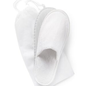 Πετσετέ πολυτελείας coral fleece sponge 6mm κλειστές με σόλα 6mm σε σακούλα non woven με κορδόνι